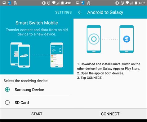 smart switch put data from sd card on new device|Transfer content with Samsung Smart Switch.